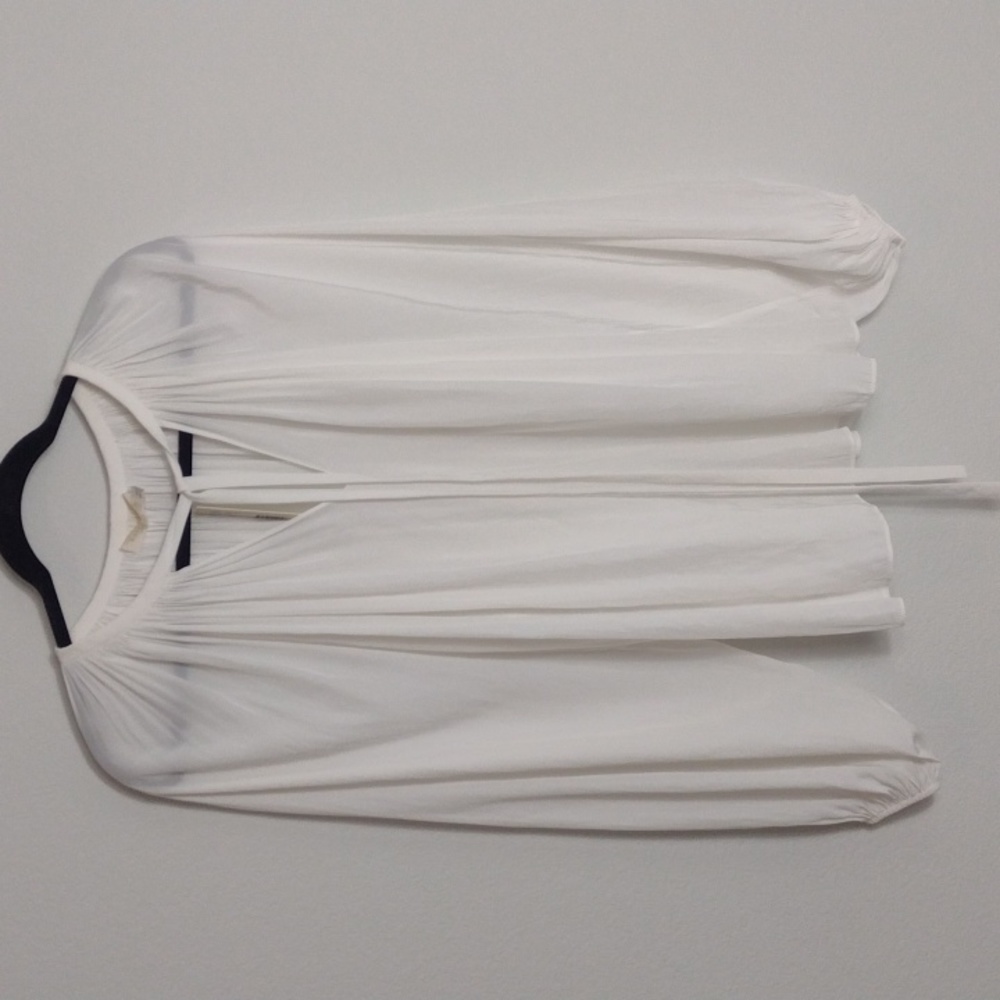 Ramy Brook Paris Top Ivory Small worn 1x